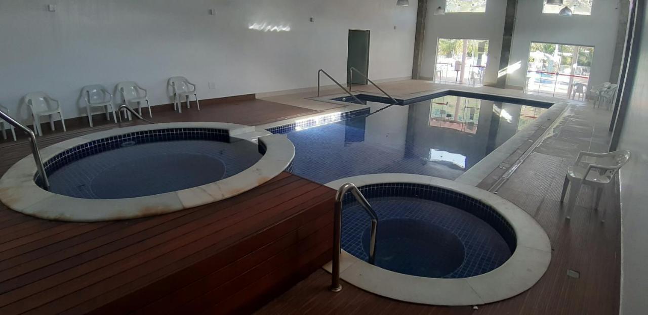 Flat No Apart-Hotel Cavalinho Branco Com Piscina Aquecida 1D8 Águas de Lindóia Εξωτερικό φωτογραφία