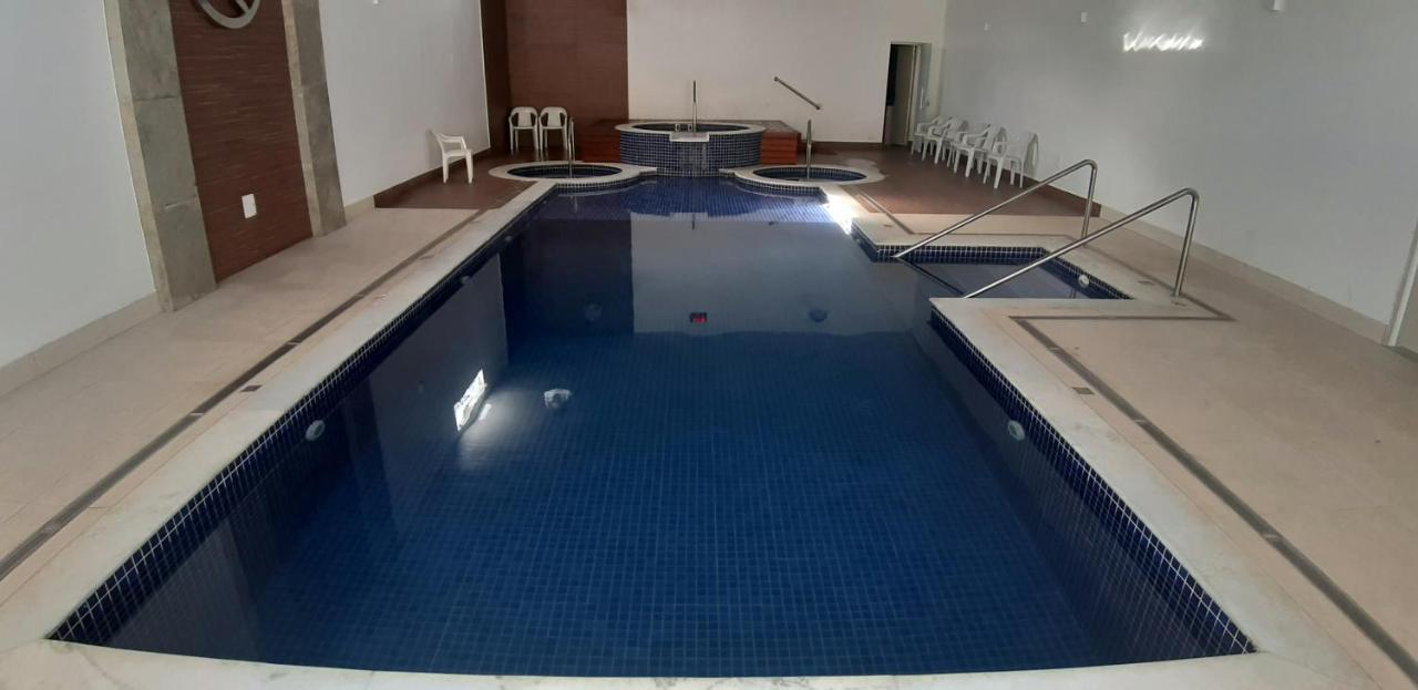 Flat No Apart-Hotel Cavalinho Branco Com Piscina Aquecida 1D8 Águas de Lindóia Εξωτερικό φωτογραφία